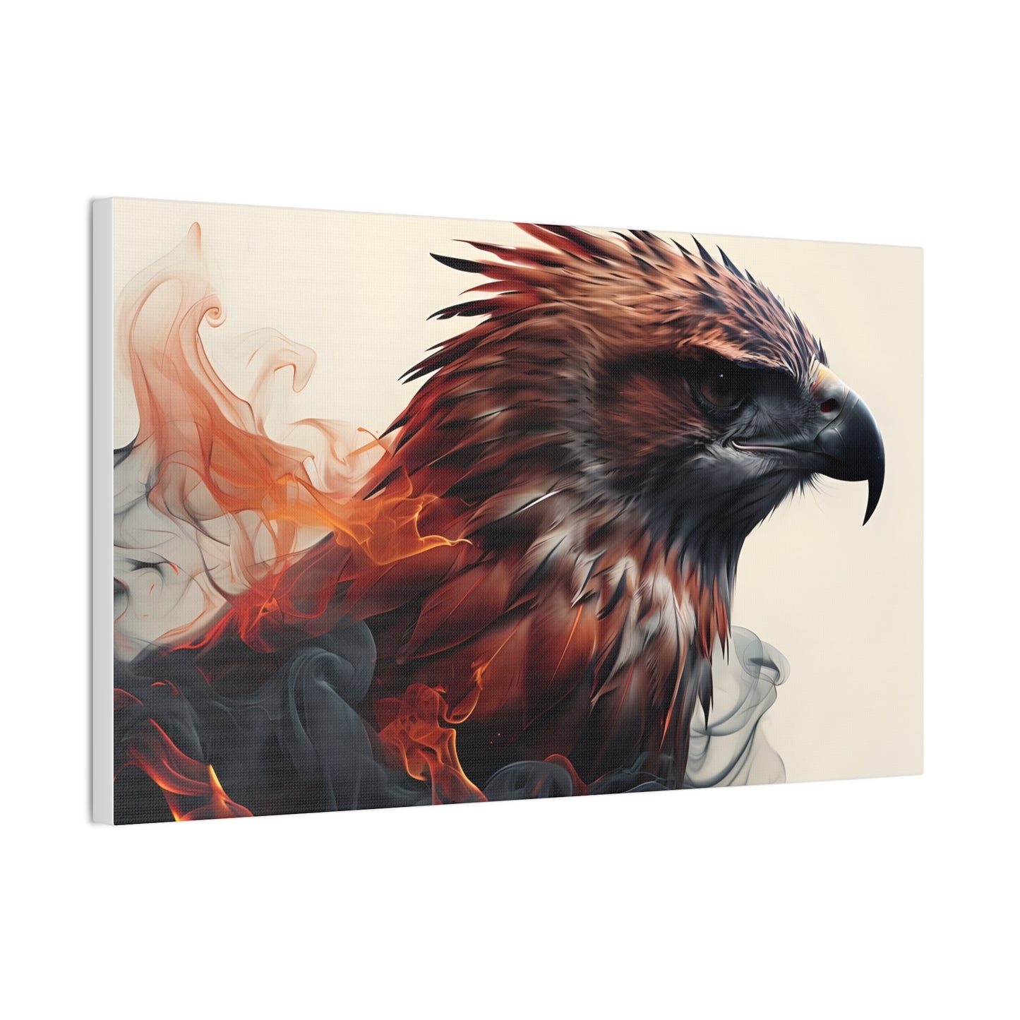 Canvas Stretched Wall Art - Hawk