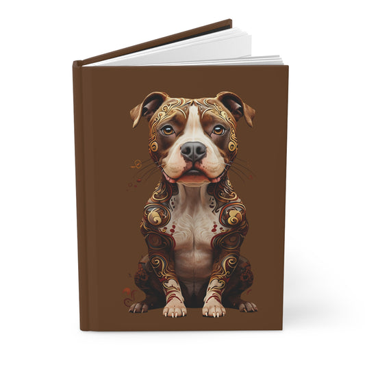 Dog Lover Hardcover Journal - Pitbull