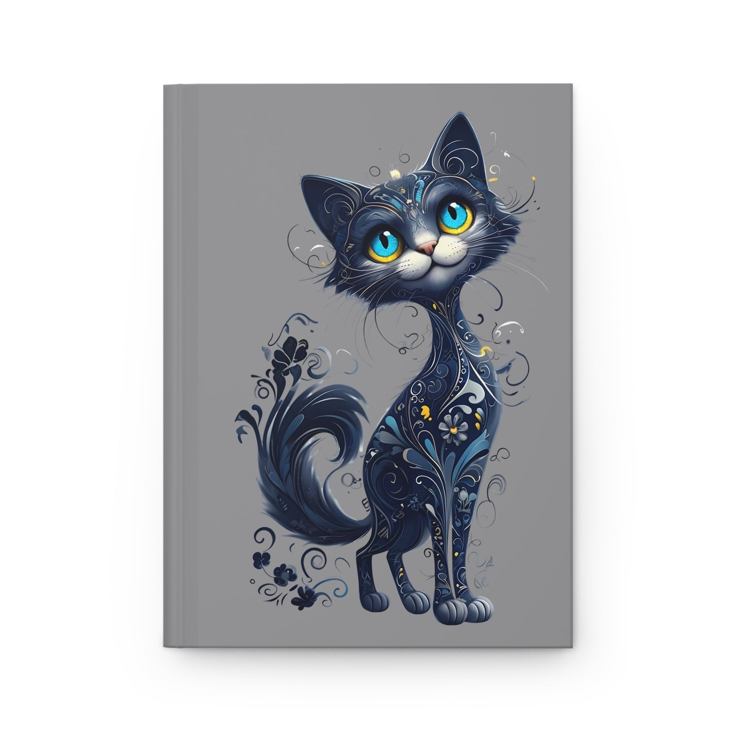 Cat Lover Hardcover Journal - Black Cat