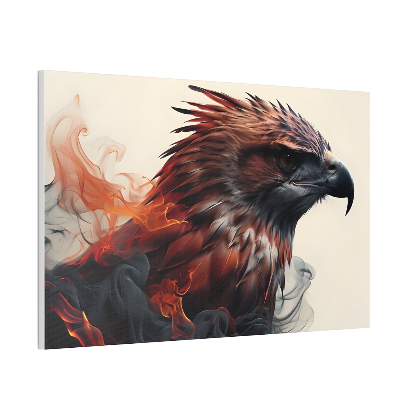 Canvas Stretched Wall Art - Hawk