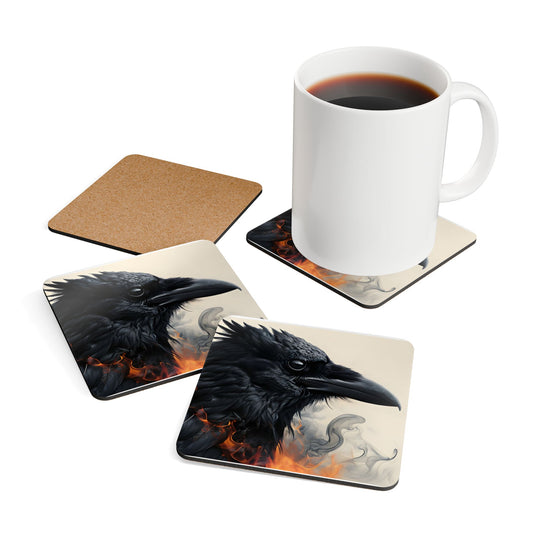 Coaster Set - Mystical Raven